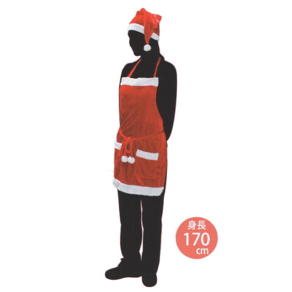 サンタエプロン - クリスマス サンタクロース 衣裳 – 日本の四季・行事