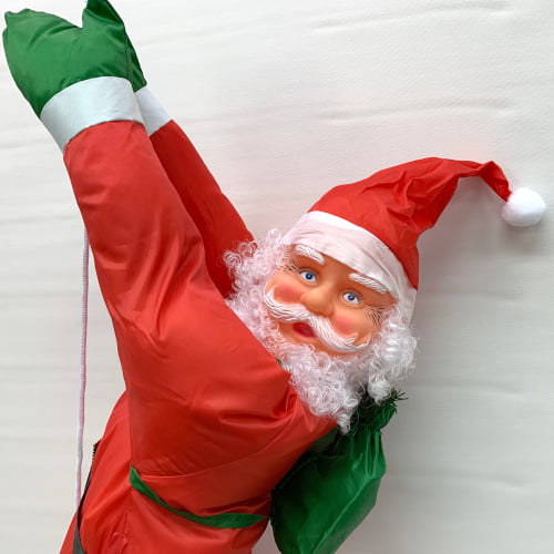 120cmロープクライミングサンタクロース - クリスマスの店舗飾り